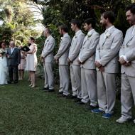 Large Wedding Party, Whitfield House, Cairns Civil Marriage Celebrant, Melanie Serafin